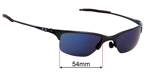 Oakley Half Wire 1.0 54mm Replacement Lenses